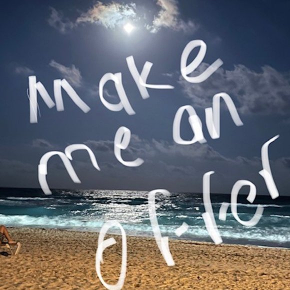 Sheer white lace crochet see thru tunic, tank - Picture 7 of 7